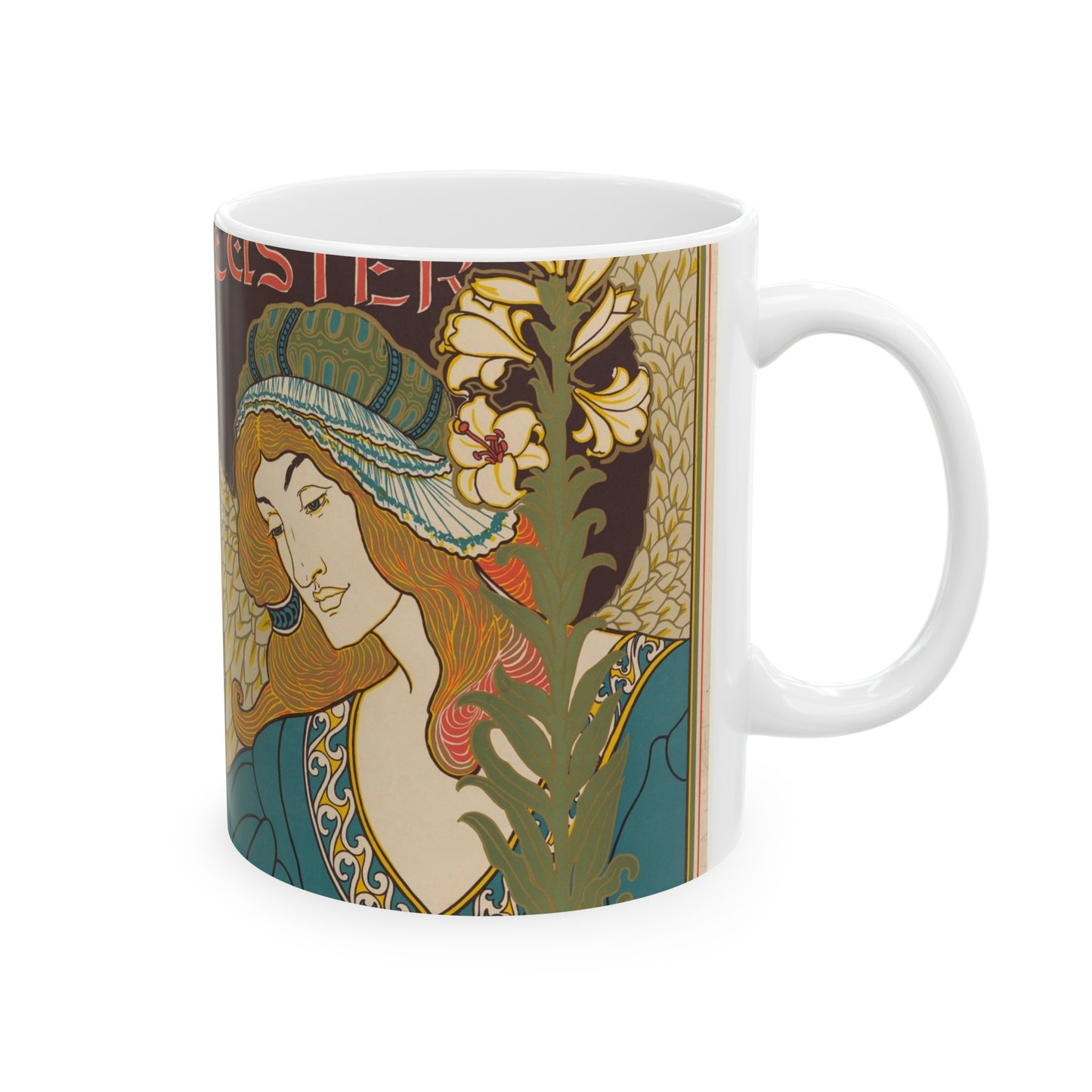 Louis Rhead - Prang's Publications: Easter Beautiful Novelty Ceramic Coffee Mug 11oz