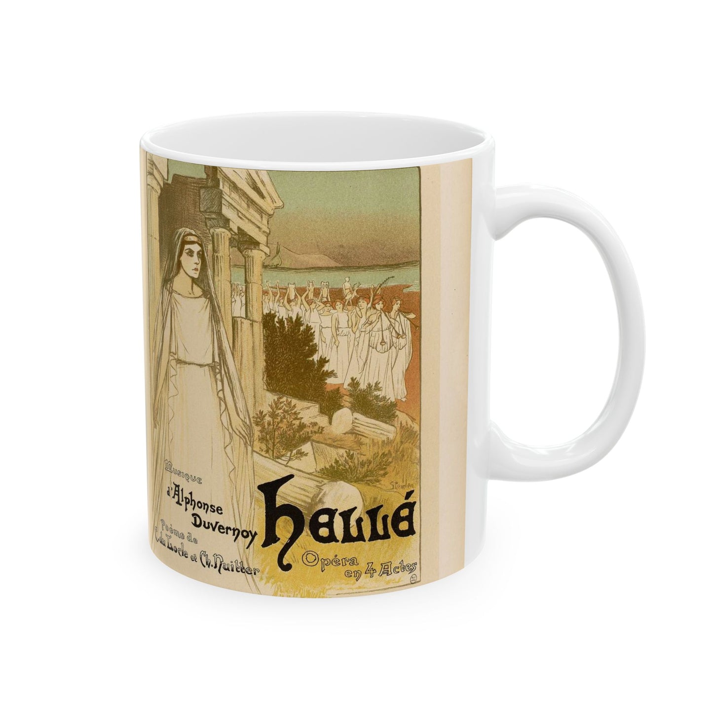 Maîtres de l'affiche V 1 - Pl 34 - Steinlen Beautiful Novelty Ceramic Coffee Mug 11oz