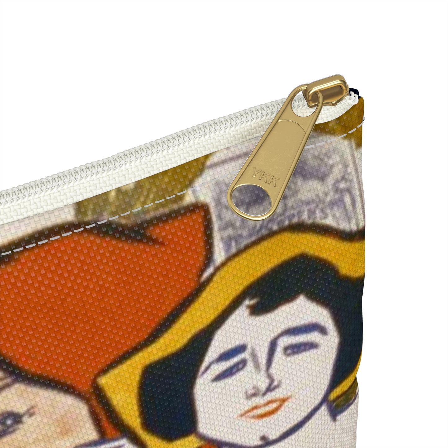 Edward Penfield - Harper's [for] Christmas, Art Nouveau Poster Large Organizer Pouch with Black Zipper