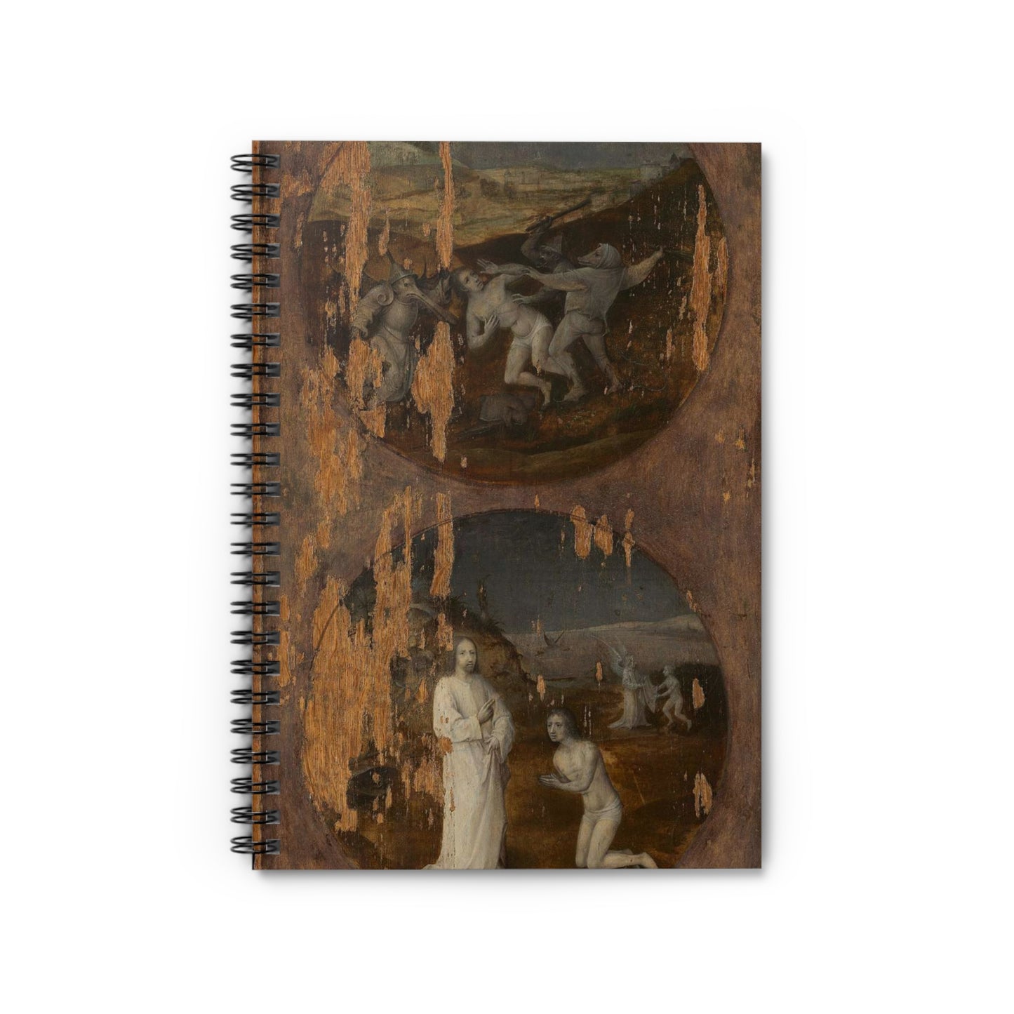 Flood Panels (The Flood – reverse), ca. 1508-1516 Spiral Bound Ruled Notebook with Printed Cover