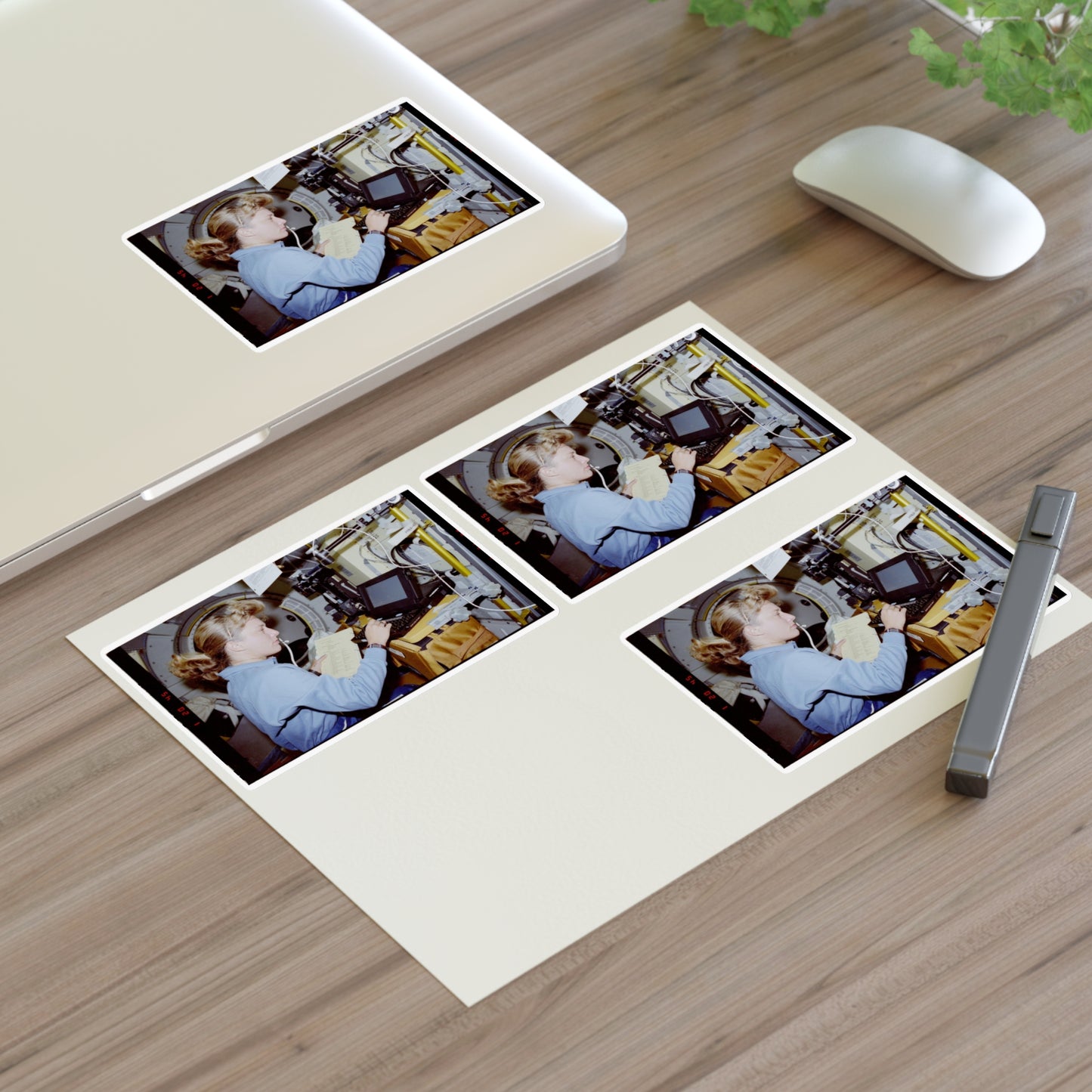 S47-238-020 - STS-047 - Public domain NASA photogrpaph Laminated UV Protective Vinyl Stickers