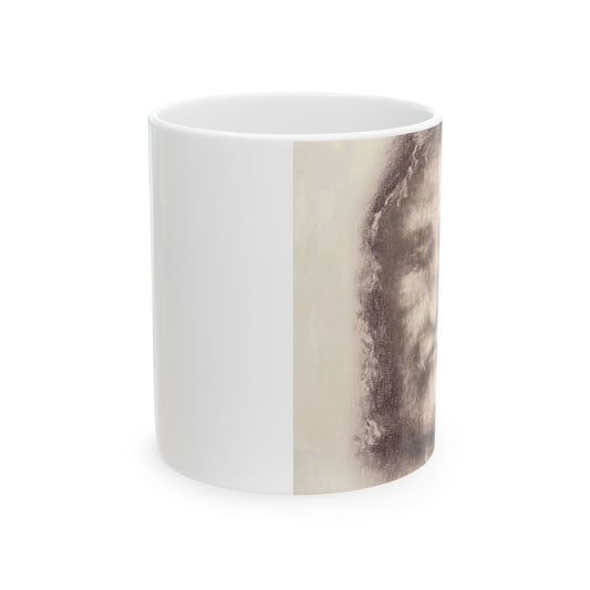 Holy Face of Jesus from Shroud of Turin (1909) Beautiful Novelty Ceramic Coffee Mug 11oz