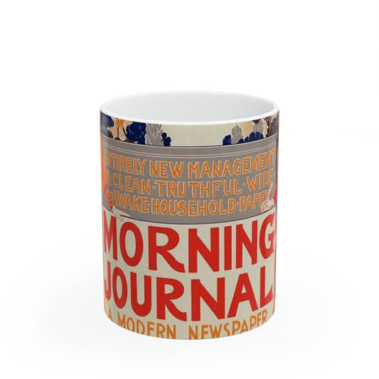 Louis Rhead - Affiche américaine pour le "Morning Journal". Beautiful Novelty Ceramic Coffee Mug 11oz