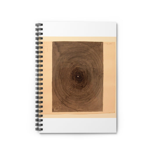 Hilma af Klint - 1916 - No 1 From The Parsifal Series Spiral Bound Ruled Notebook with Printed Cover