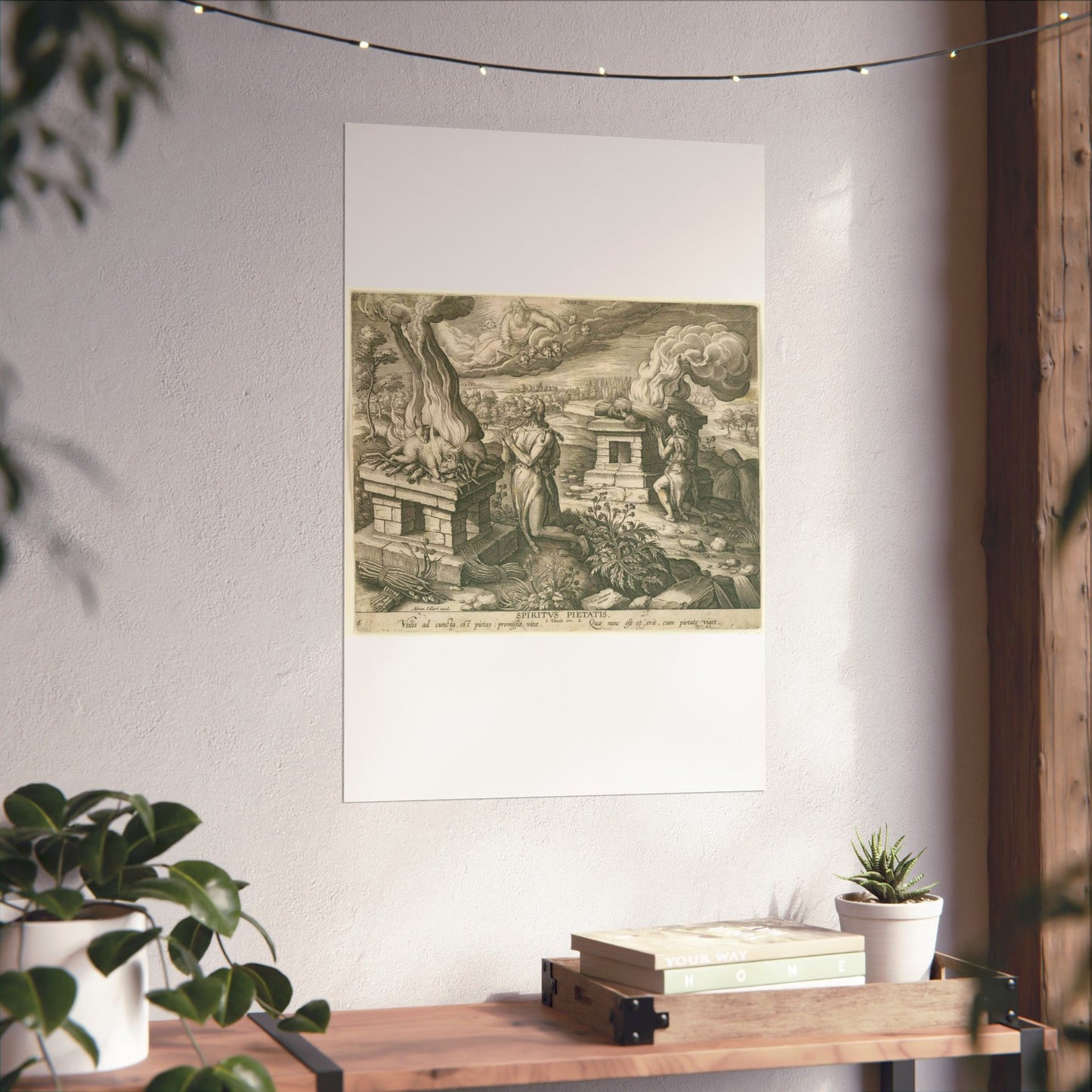Offer van Abel: de gave van godsdienstigheid High Quality Matte Wall Art Poster for Home, Office, Classroom