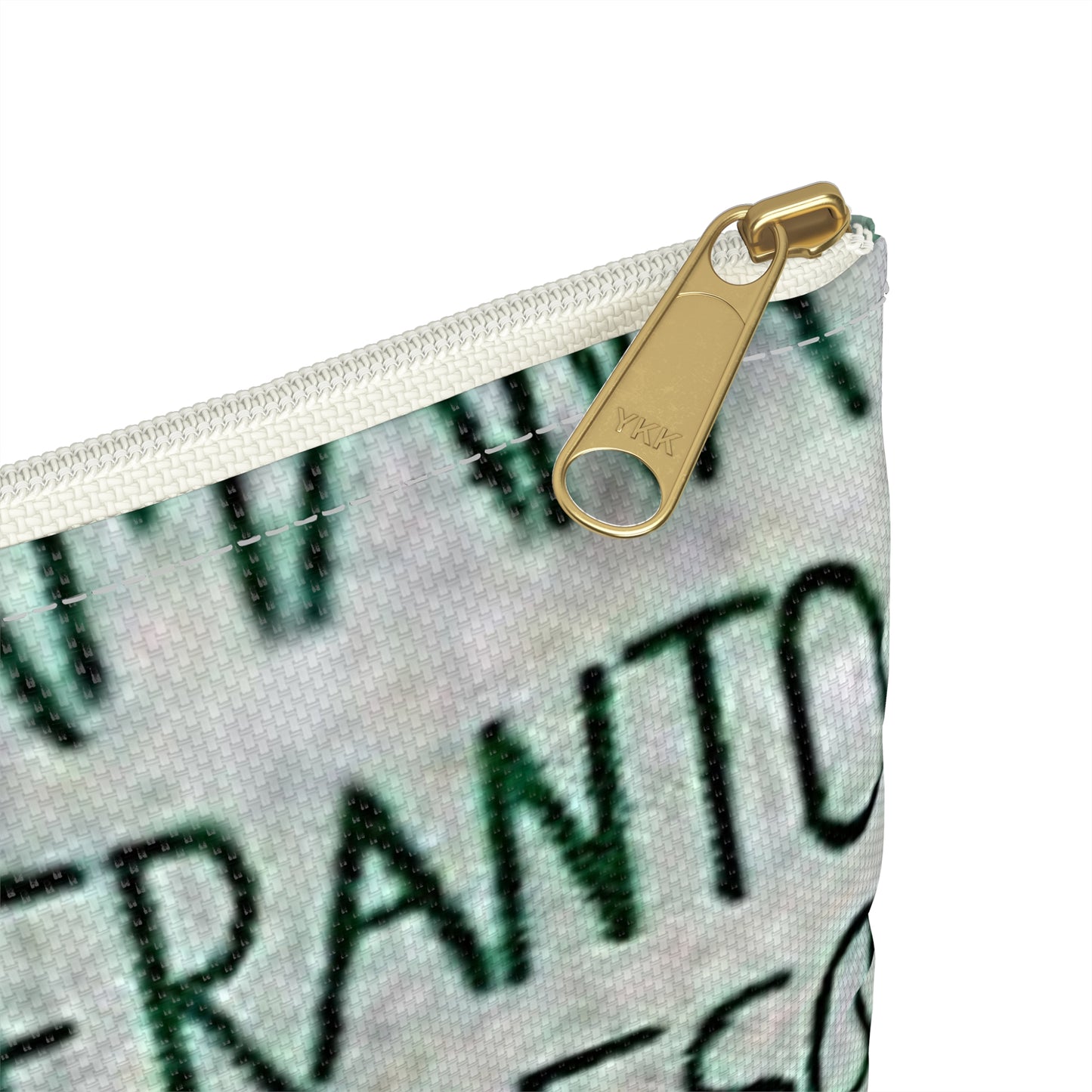 Damals – Esperanto-Kongress – 1911 – Reklamemarke Large Organizer Pouch with Black Zipper