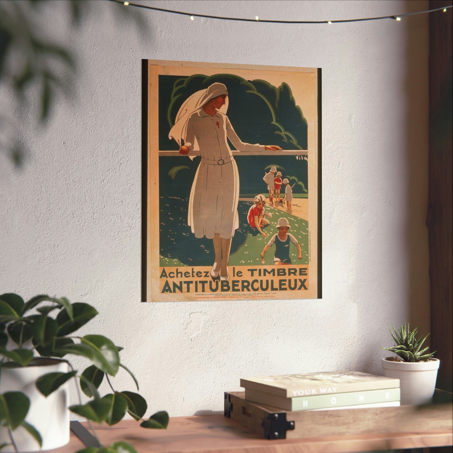 Achetez le timbre antituberculeux High Quality Matte Wall Art Poster for Home, Office, Classroom