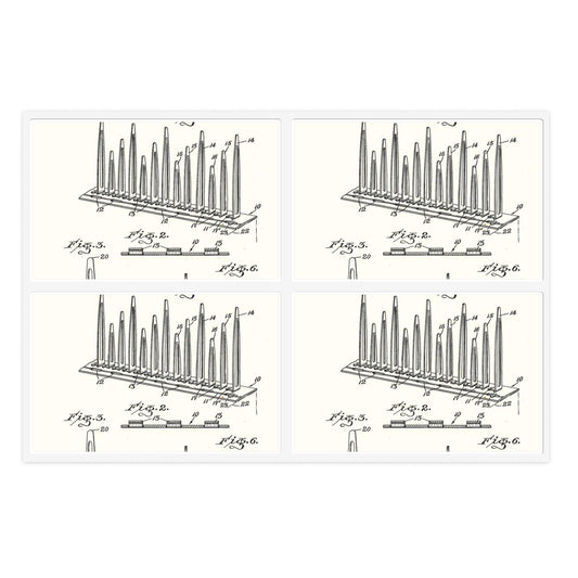 Patent Case File No. 2,938,243, Birdproofing Device, Inventor- Julius Stanley Peles. - DPLA - cfa7353e64b69ae7a32176bfab63bc4e (page 6) Laminated UV Protective Vinyl Stickers