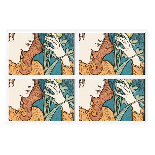 Eugene Grasset - Collection des Cent N° 16 (Grasset) Laminated UV Protective Vinyl Stickers