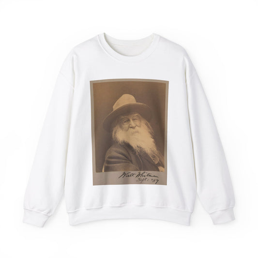 George C. Cox - Walt Whitman - Google Art Project White Heavy Blend Adult Crew Neck SweatShirt