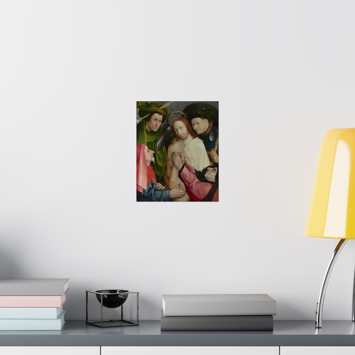 Hieronymus Bosch - Christ Mocked (The Crowning with Thorns) - Google Art Project High Quality Matte Wall Art Poster for Home, Office, Classroom