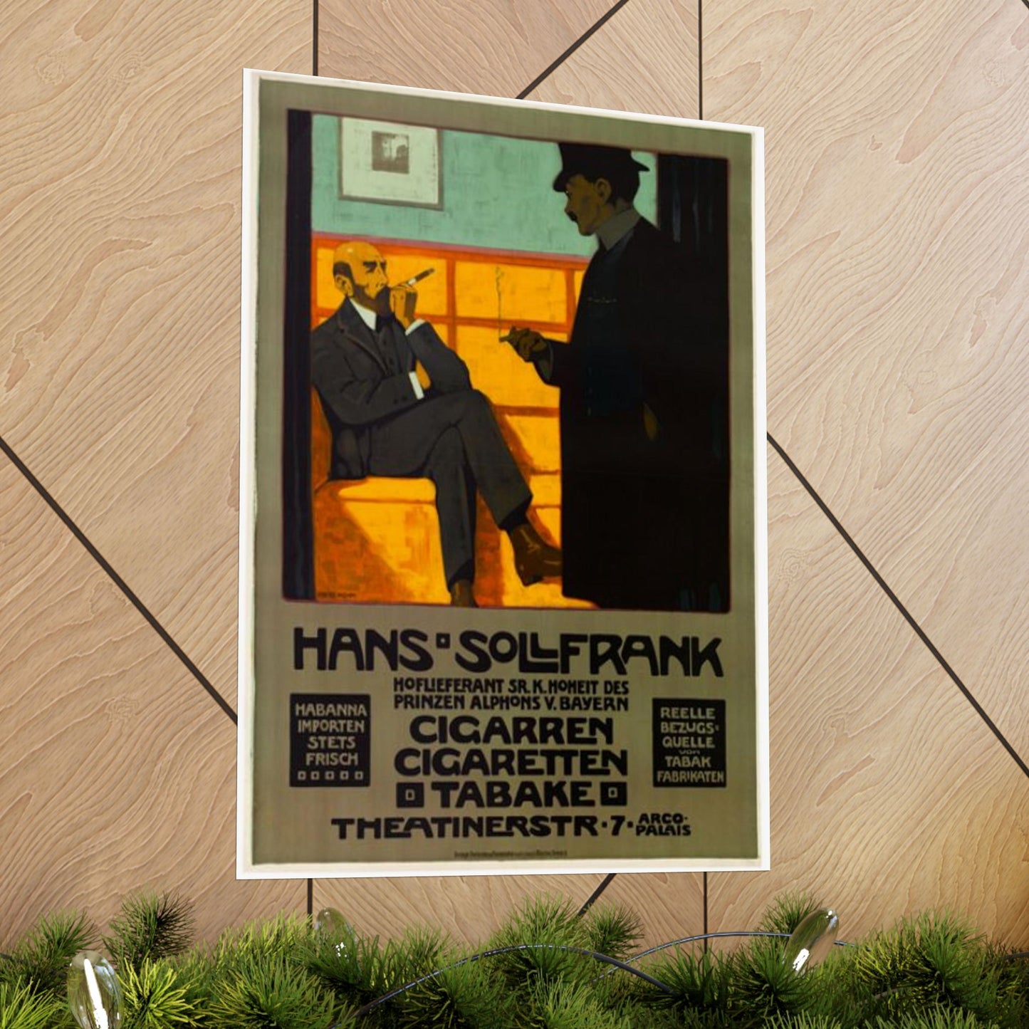 Hans Sollfrank - Fritz Rehm - Art nouveau public domain poster - Art nouveau public domain image High Quality Matte Wall Art Poster for Home, Office, Classroom