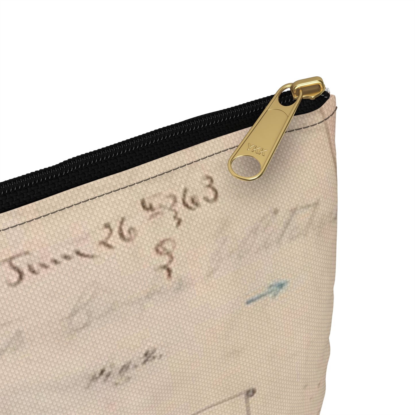 Patent drawing - Drawing of Soldiers Filtering Drinking Cup Public domain  image Large Organizer Pouch with Black Zipper