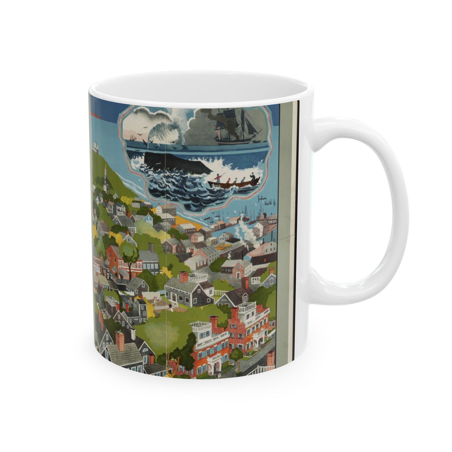 Vintage Travel Posters, 1920s-1930s Beautiful Novelty Ceramic Coffee Mug 11oz