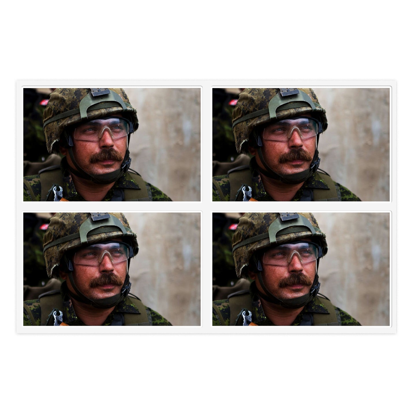 Cpl. Dean Disotell, a heavy-machine gunner with Company Laminated UV Protective Vinyl Stickers