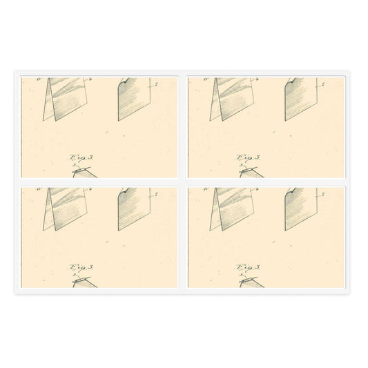 Patent Case File No. 1,458,513, Method of Producing Arificial Flower Petals, Inventor- Ellen W. Bell. - DPLA - 5462ff330b7ac44e42ad6e531c446101 (page 15) Laminated UV Protective Vinyl Stickers