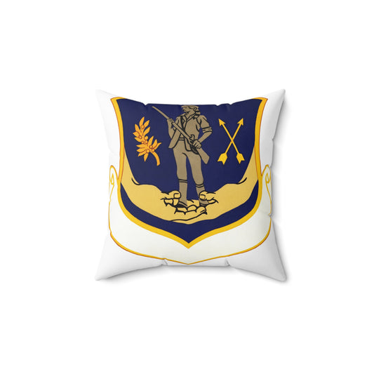 Official emblem for the 351st Combat Support Group Decorative Accent Square Pillow