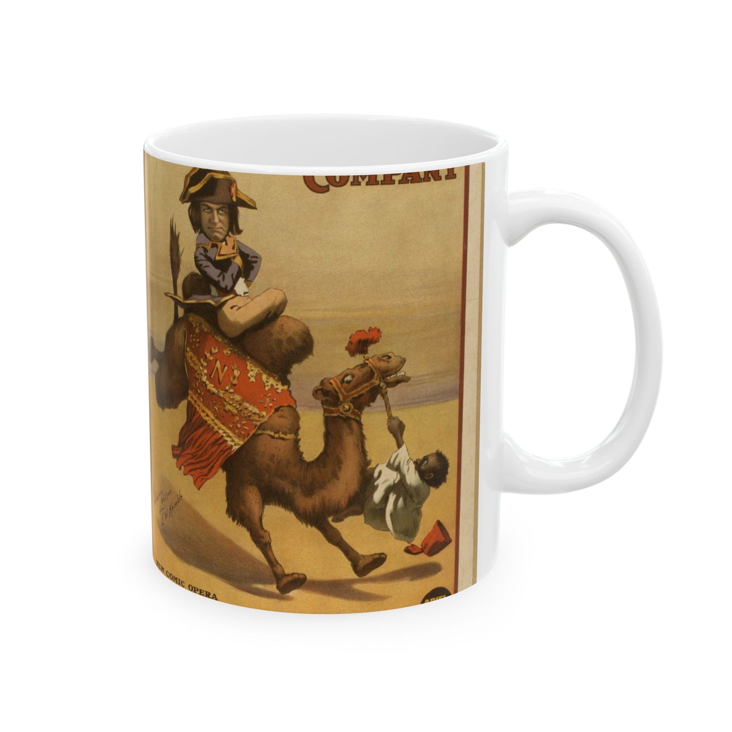 The little Corporal new comic opera by Harry B. Smith and Ludwig Englander. Beautiful Novelty Ceramic Coffee Mug 11oz