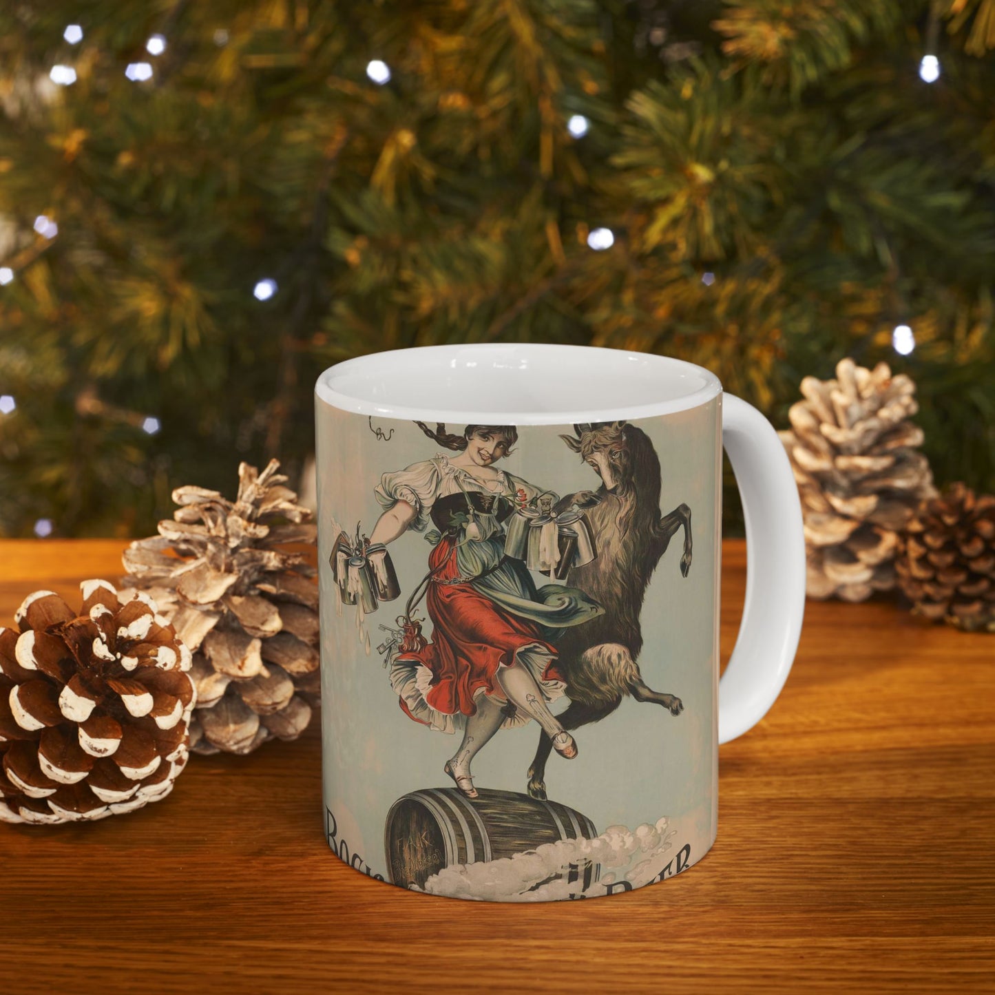 Bock beer - Print, Library of Congress collection Beautiful Novelty Ceramic Coffee Mug 11oz