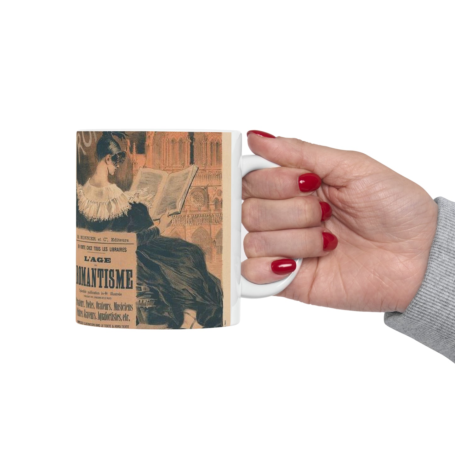 Affiche pour la "Librairie Romantique". Beautiful Novelty Ceramic Coffee Mug 11oz