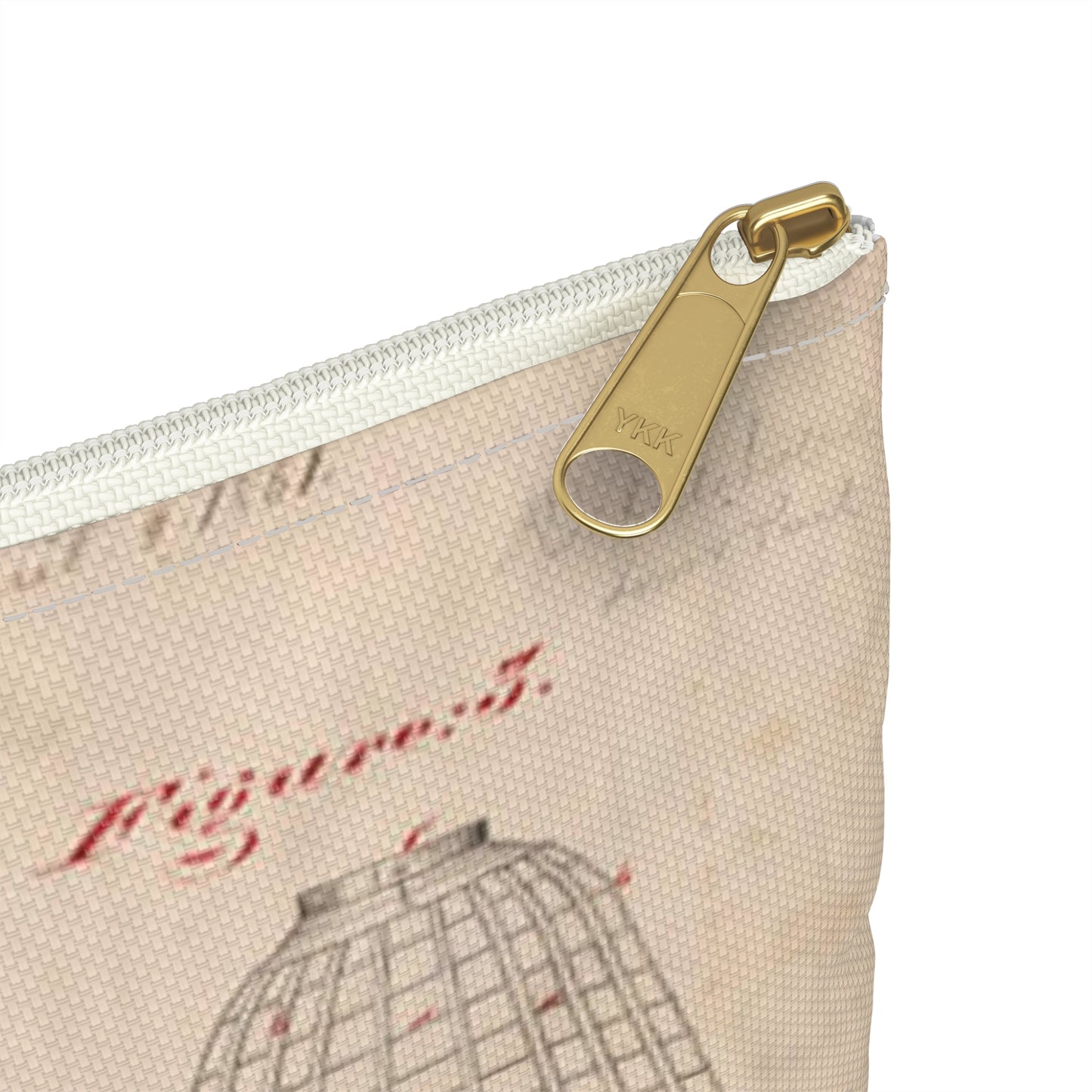 Patent drawing - Drawing of Improvements in Hoop Skirts Public domain  image Large Organizer Pouch with Black Zipper