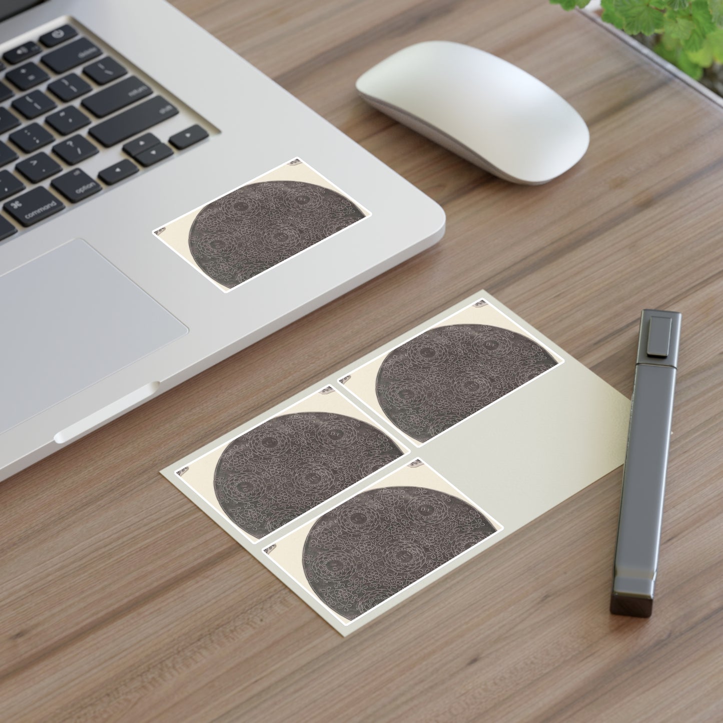 Leonardo da Vinci - Fourth Knot Laminated UV Protective Vinyl Stickers