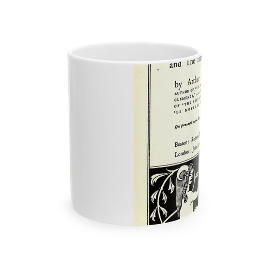 Aubrey Beardsley - Title page--The great god Pan Beautiful Novelty Ceramic Coffee Mug 11oz