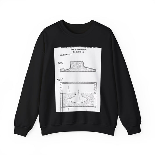 Patent drawing - Olympia-Traveller - . Public domain  image Black Heavy Blend Adult Crew Neck SweatShirt