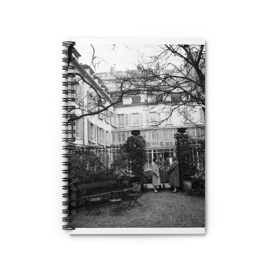 [Reid Hall-Paris Resident Club for American Women Students] Spiral Bound Ruled Notebook with Printed Cover