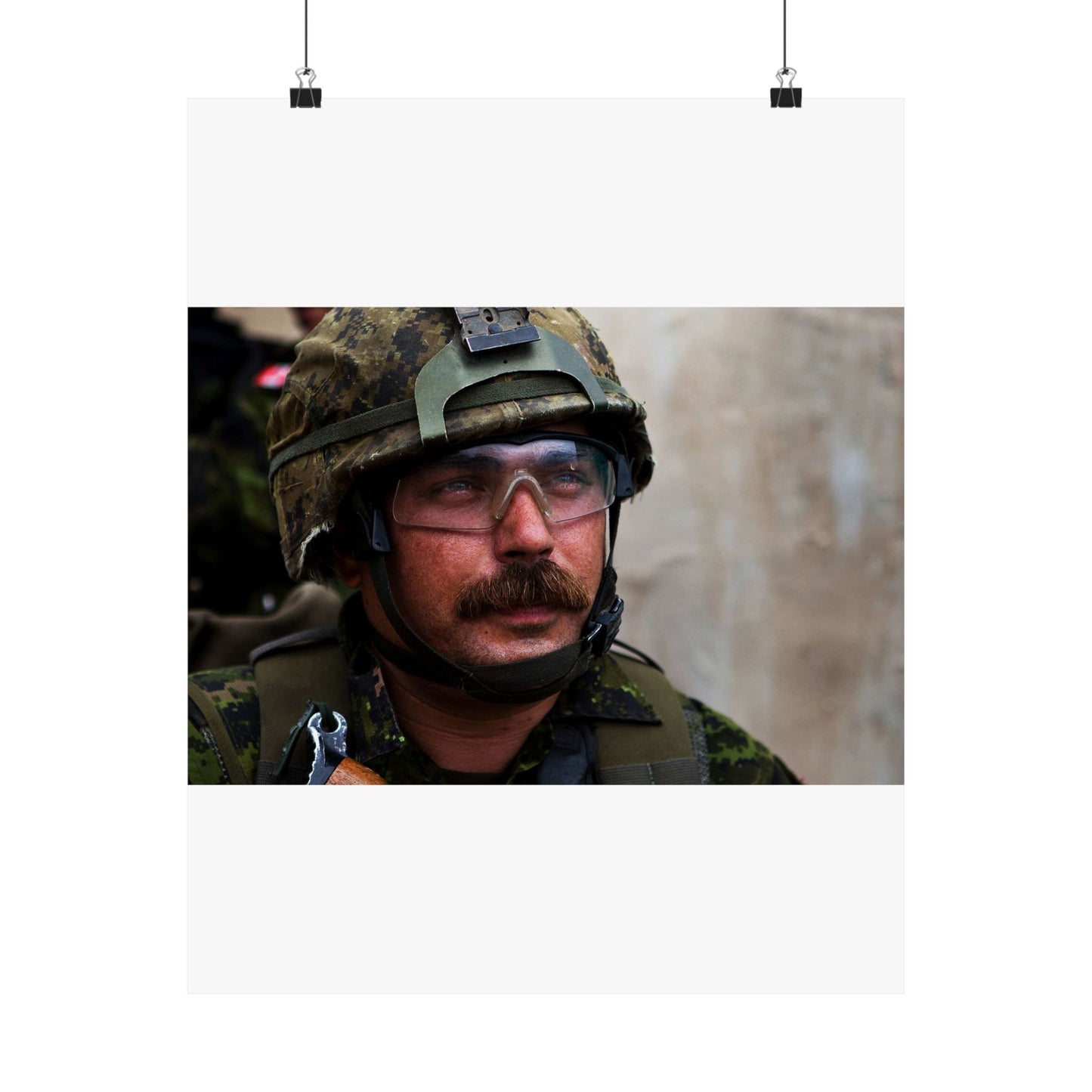 Cpl. Dean Disotell, a heavy-machine gunner with Company High Quality Matte Wall Art Poster for Home, Office, Classroom