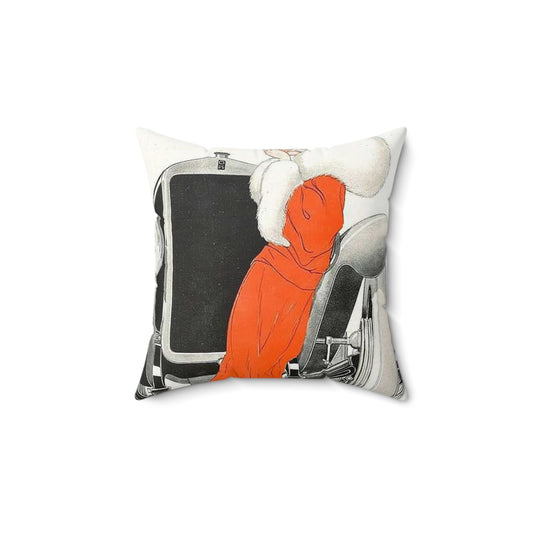 La Vie Parisienne - cover - 14 October 1922 - René Vincent Decorative Accent Square Pillow