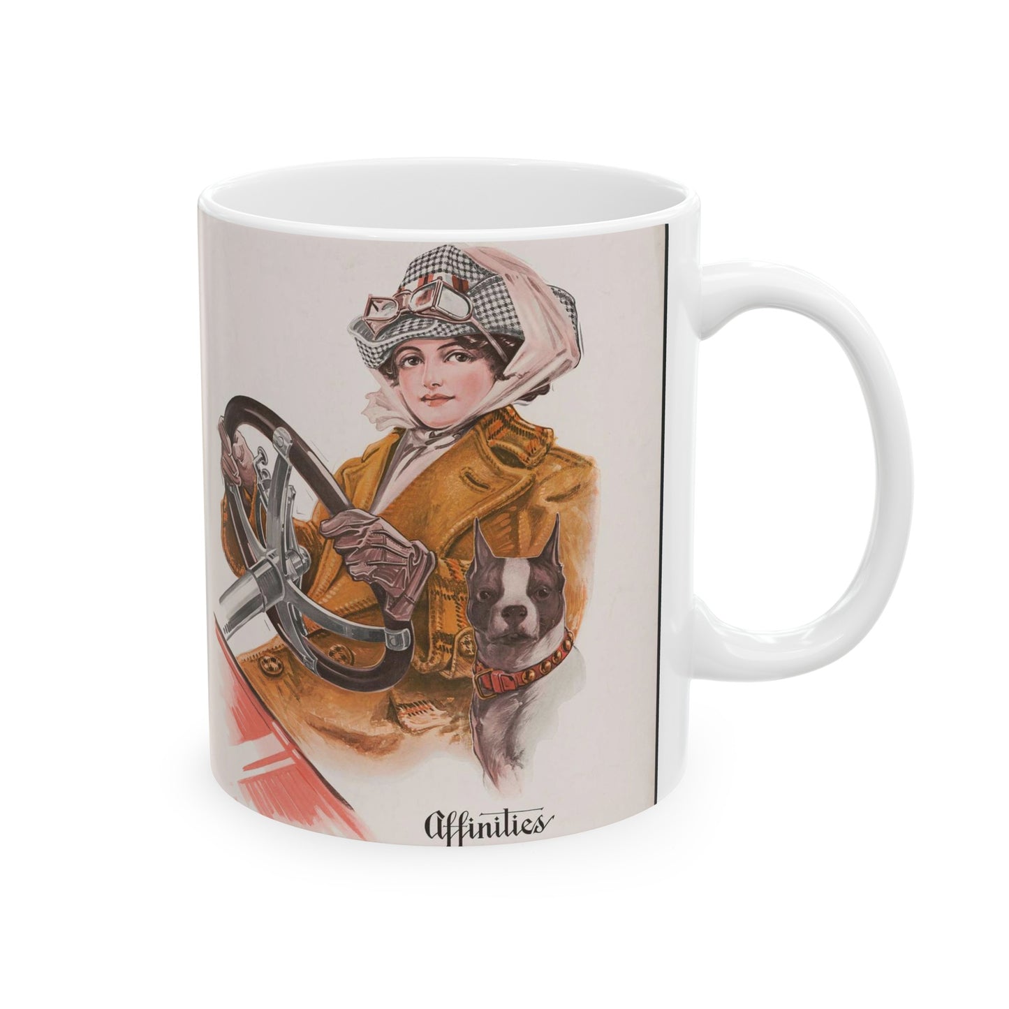 Affinities - Print, Library of Congress collection Beautiful Novelty Ceramic Coffee Mug 11oz