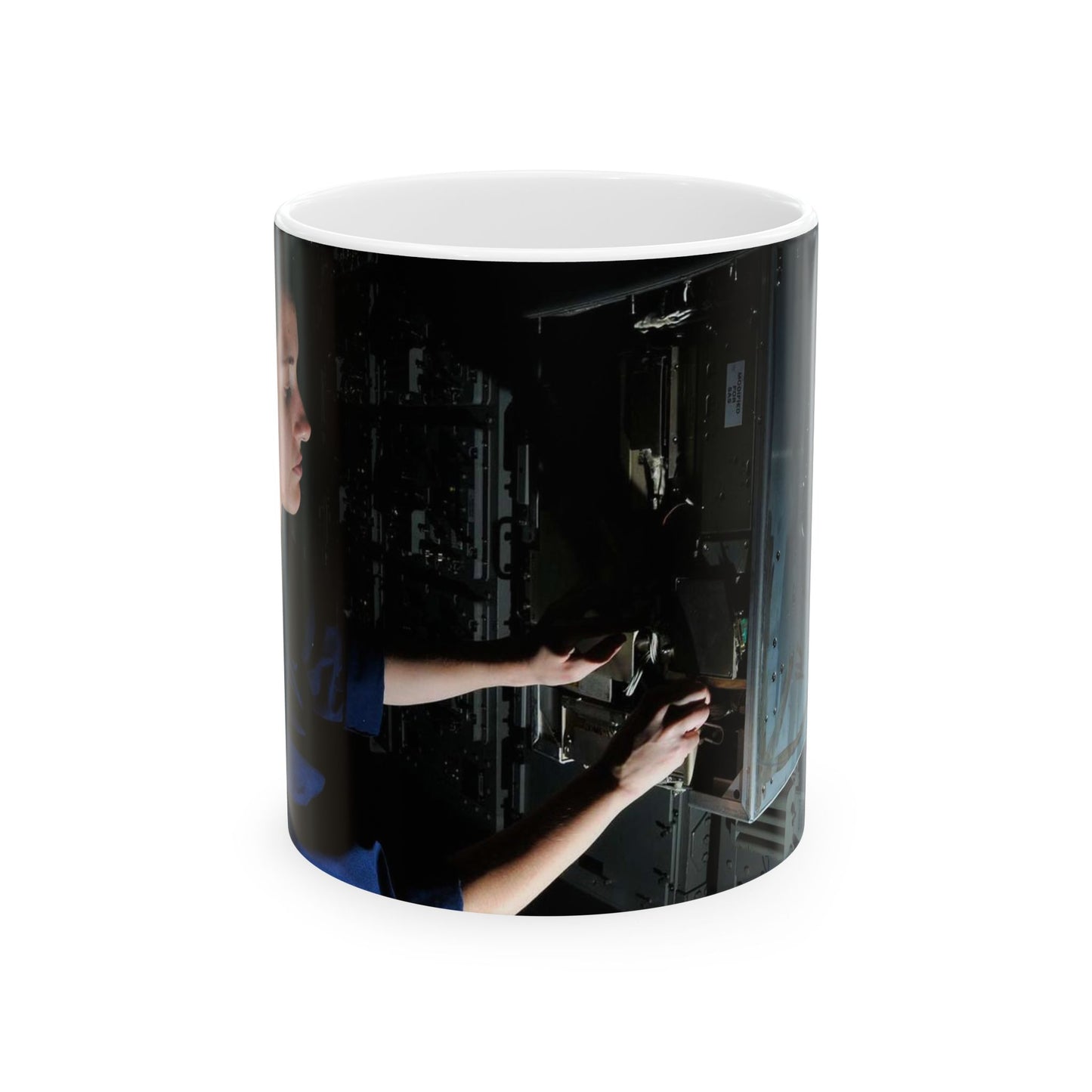 U.S. Navy Electronics Technician 3rd Class Kelly Hall Beautiful Novelty Ceramic Coffee Mug 11oz