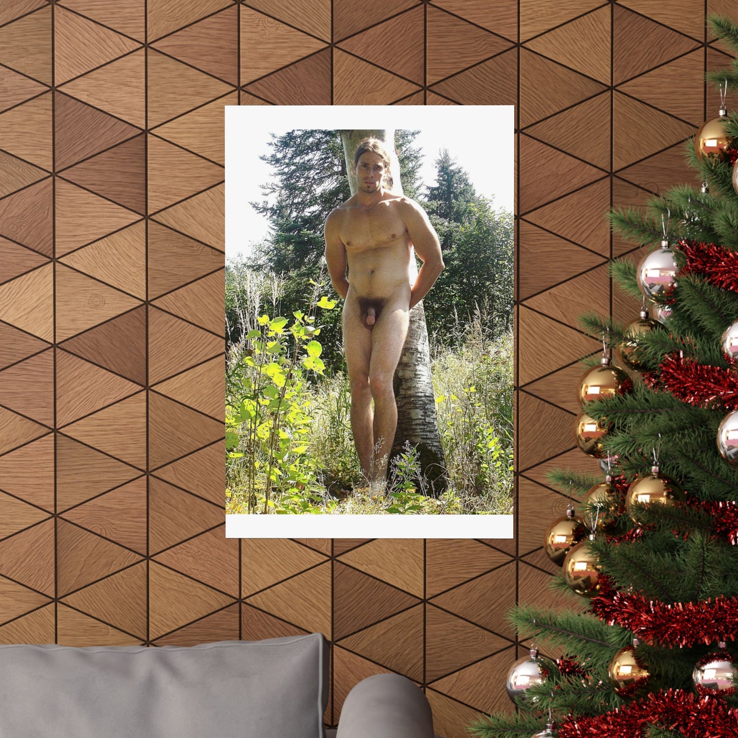 Naturist in summer 1988 High Quality Matte Wall Art Poster for Home, Office, Classroom