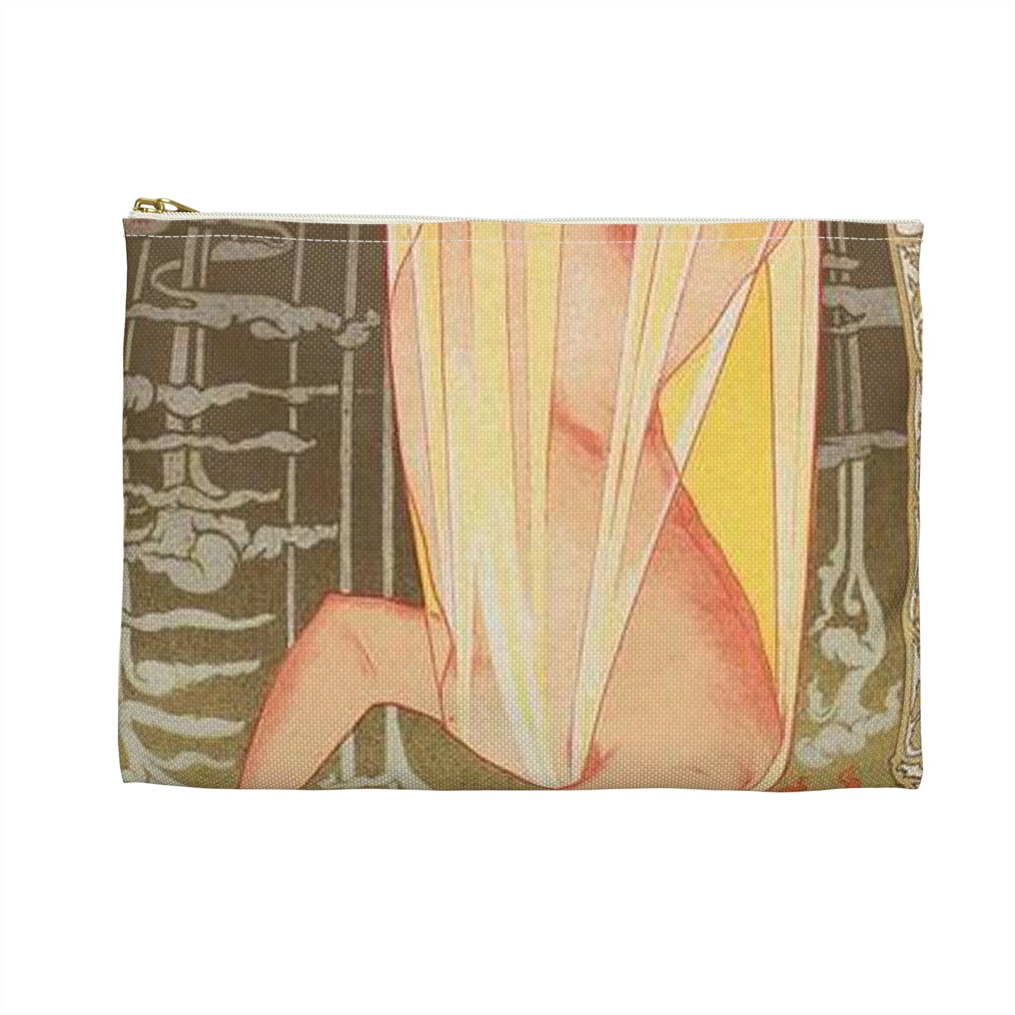 Affiche belge pour l' "Absinthe Robette". Large Organizer Pouch with Black Zipper