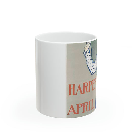 Edward Penfield, Harper's April Beautiful Novelty Ceramic Coffee Mug 11oz