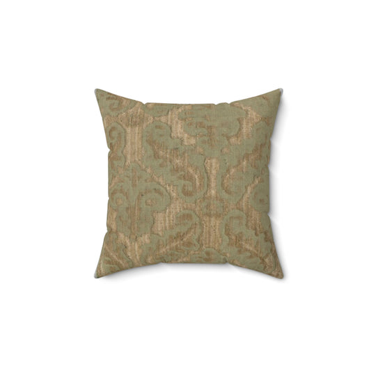 Piece, 15th century - Public domain dedication museum photo Decorative Accent Square Pillow