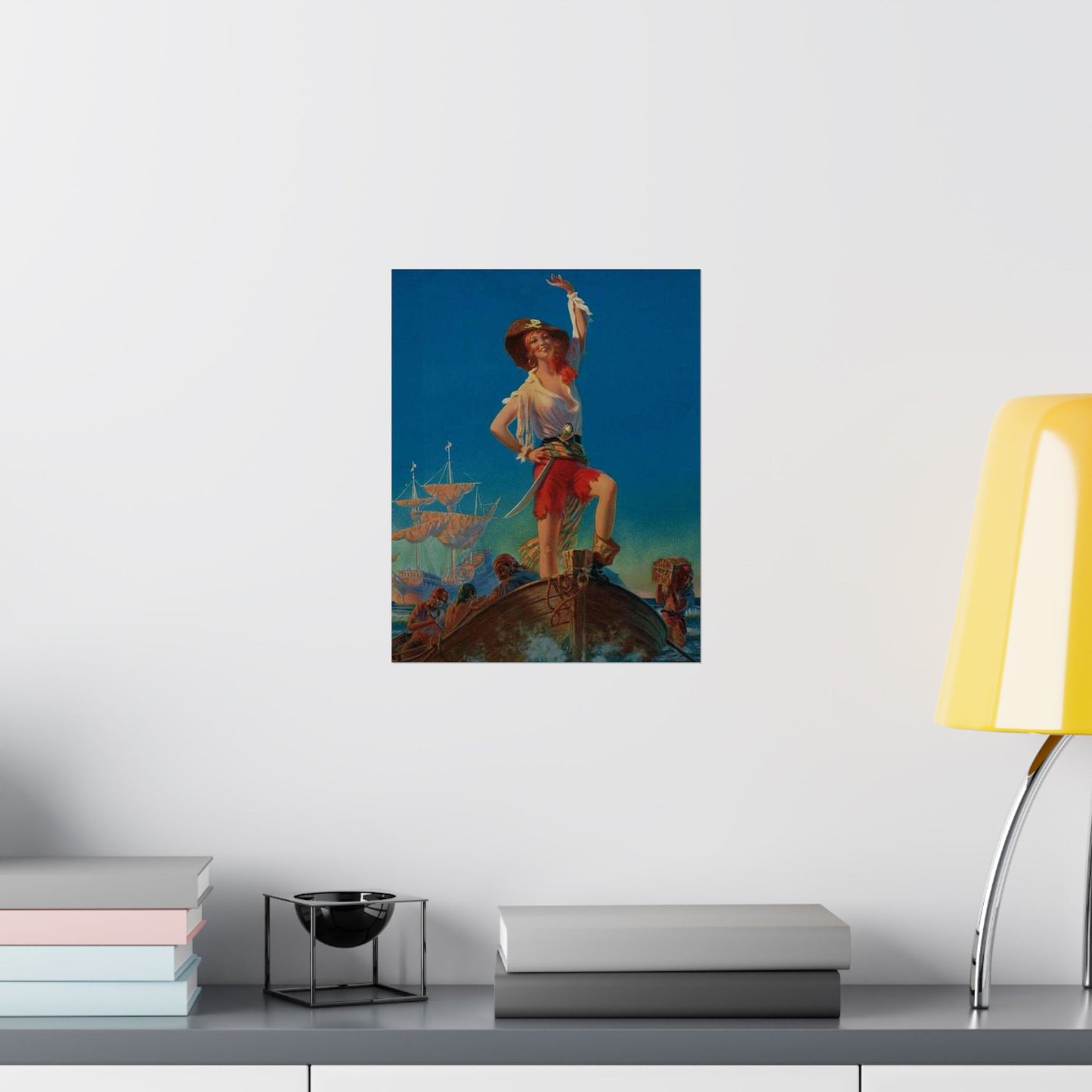 Bringing Home the Treasure by Edward Mason Eggleston High Quality Matte Wall Art Poster for Home, Office, Classroom