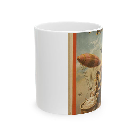A musical farce comedy, The air ship by J.M. Gaites. Beautiful Novelty Ceramic Coffee Mug 11oz