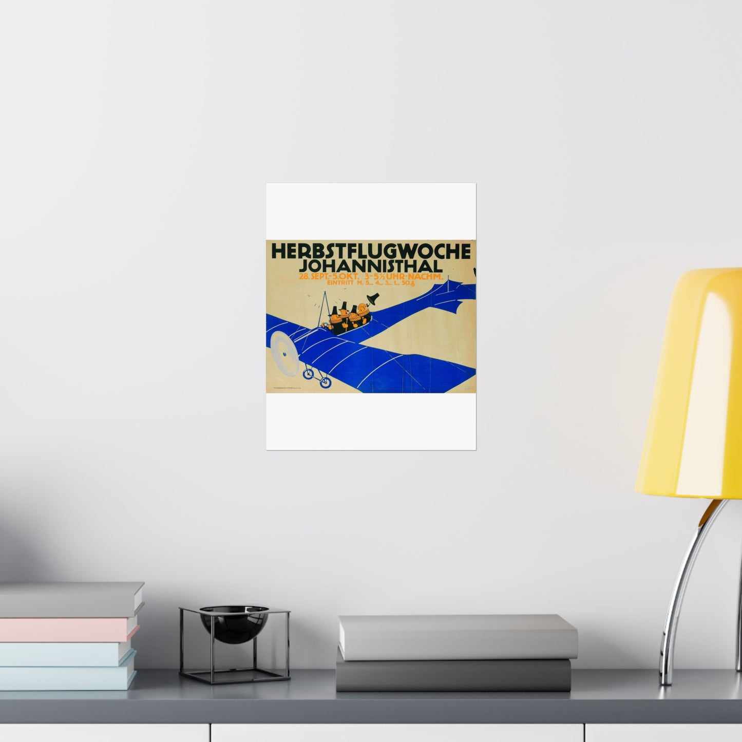 Herbstflugwoche Johannisthal - Julius Klinger High Quality Matte Wall Art Poster for Home, Office, Classroom