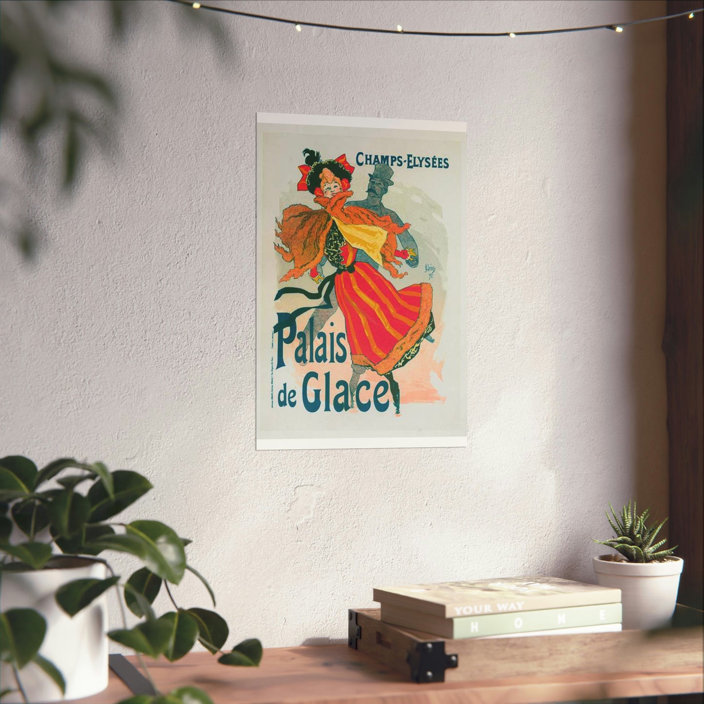 Nouvelle affiche pour le "Palais de Glace". High Quality Matte Wall Art Poster for Home, Office, Classroom