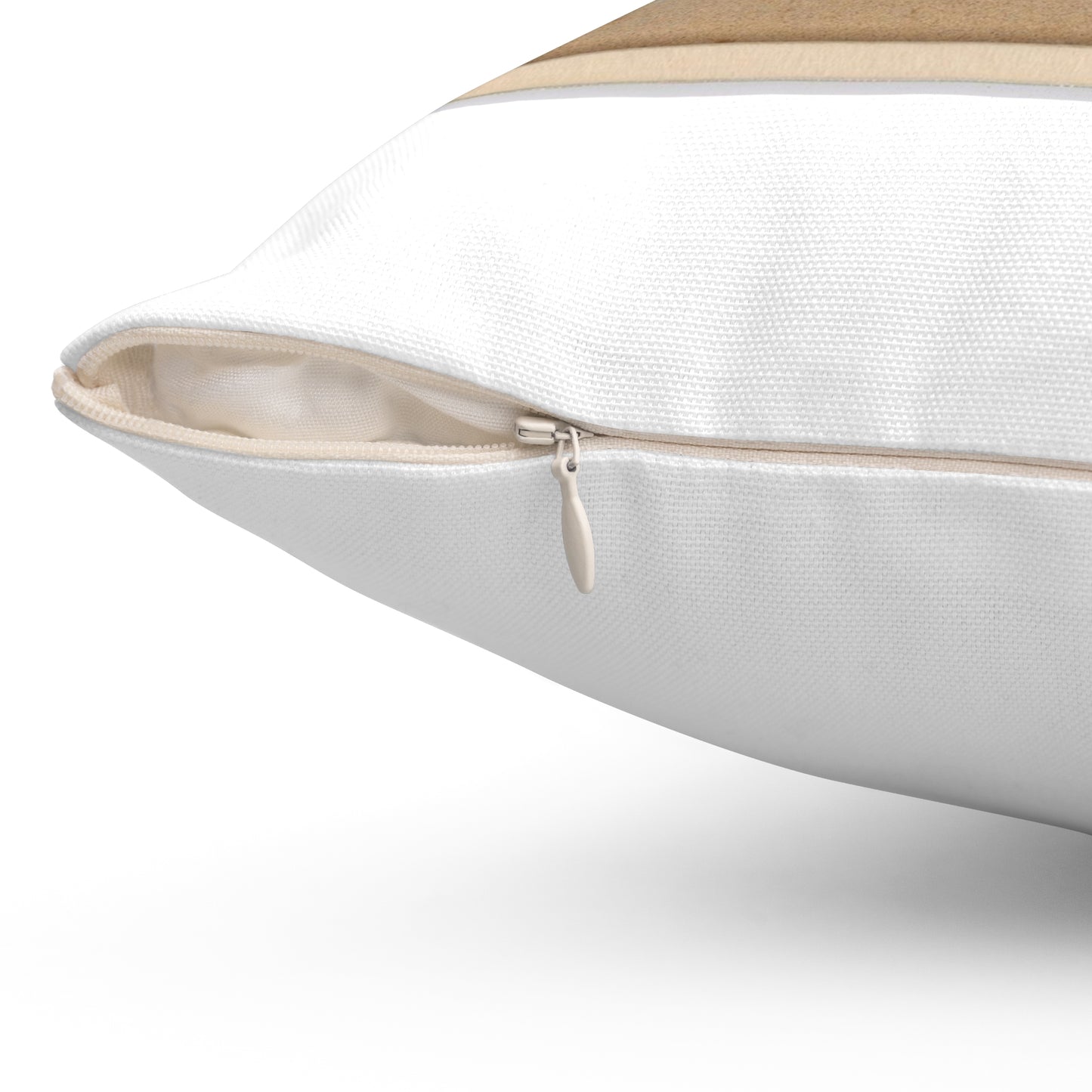 Sketch of a Mountain Rising from a Glacier Decorative Accent Square Pillow