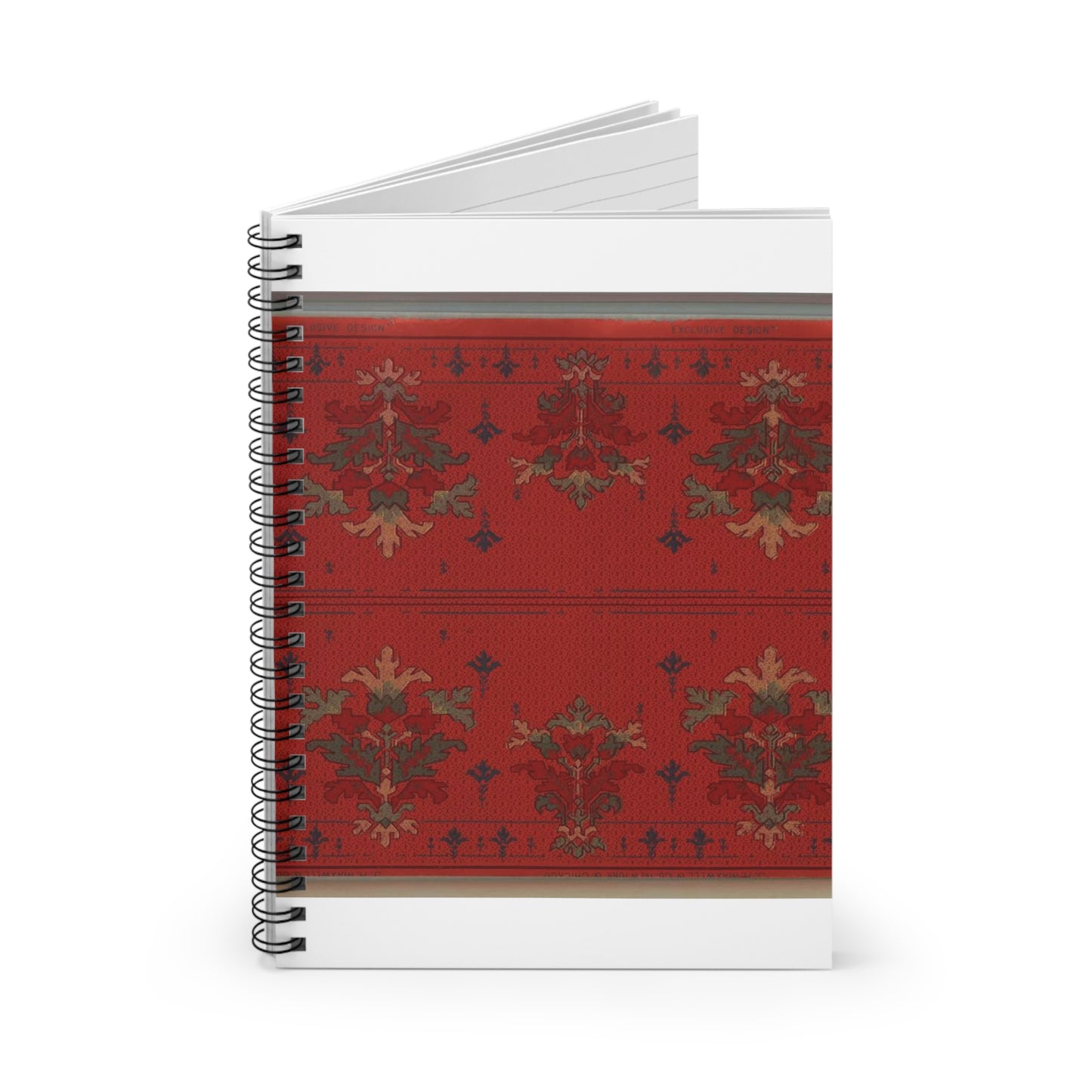 Frieze (USA), 1900–15 (CH 18500739) Spiral Bound Ruled Notebook with Printed Cover