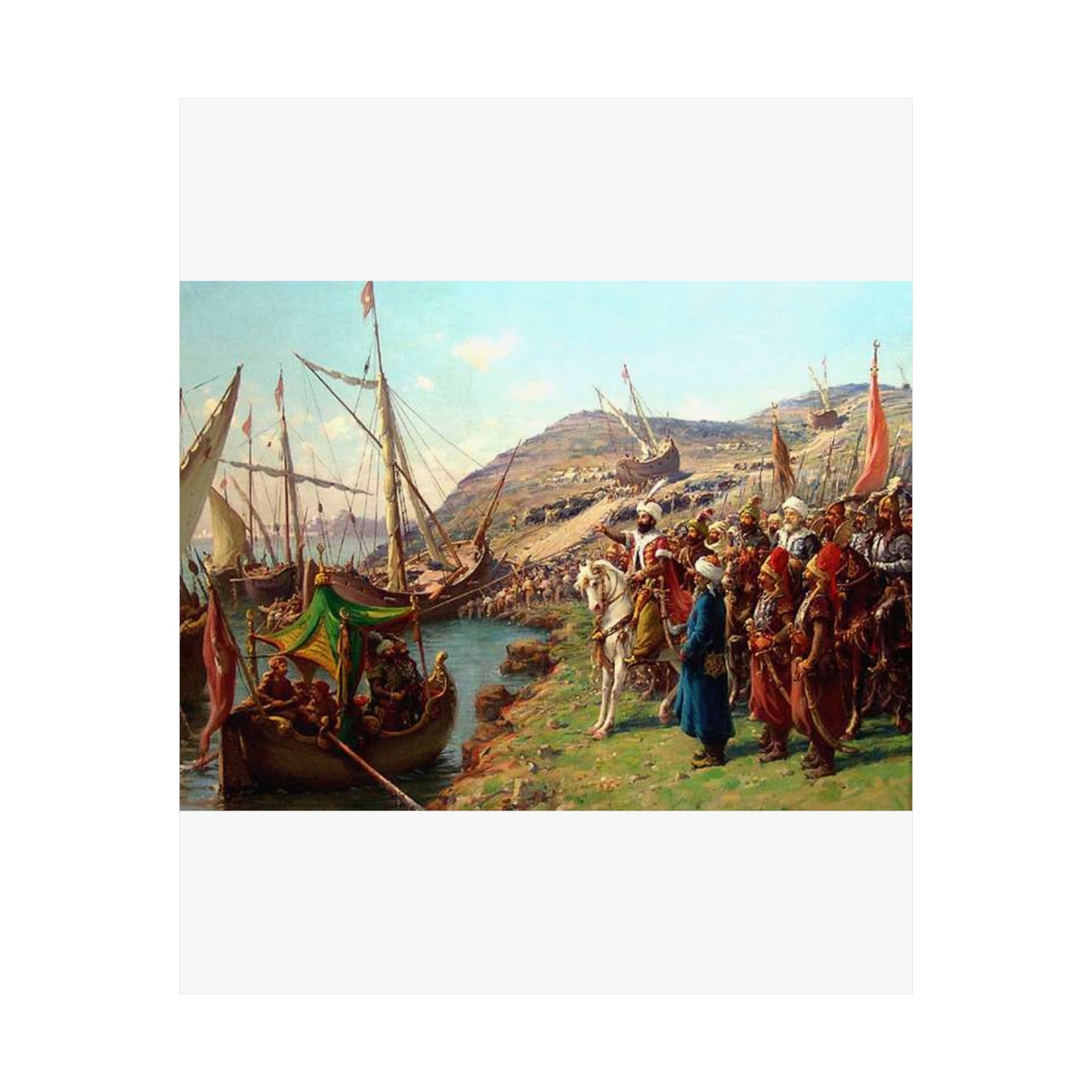 Kusatma Zonaro - Public domain scan / painting High Quality Matte Wall Art Poster for Home, Office, Classroom