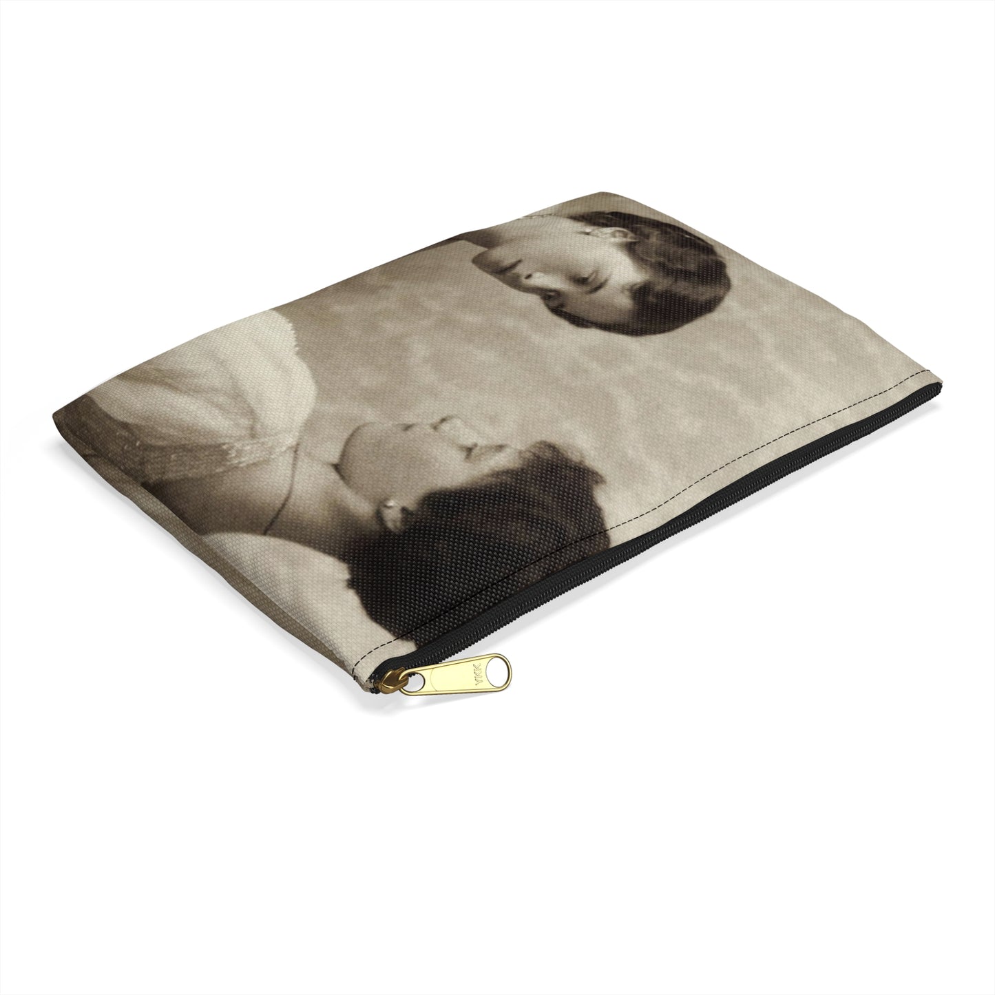 Grand Duchesses Olga and Tatiana. 1913. Large Organizer Pouch with Black Zipper