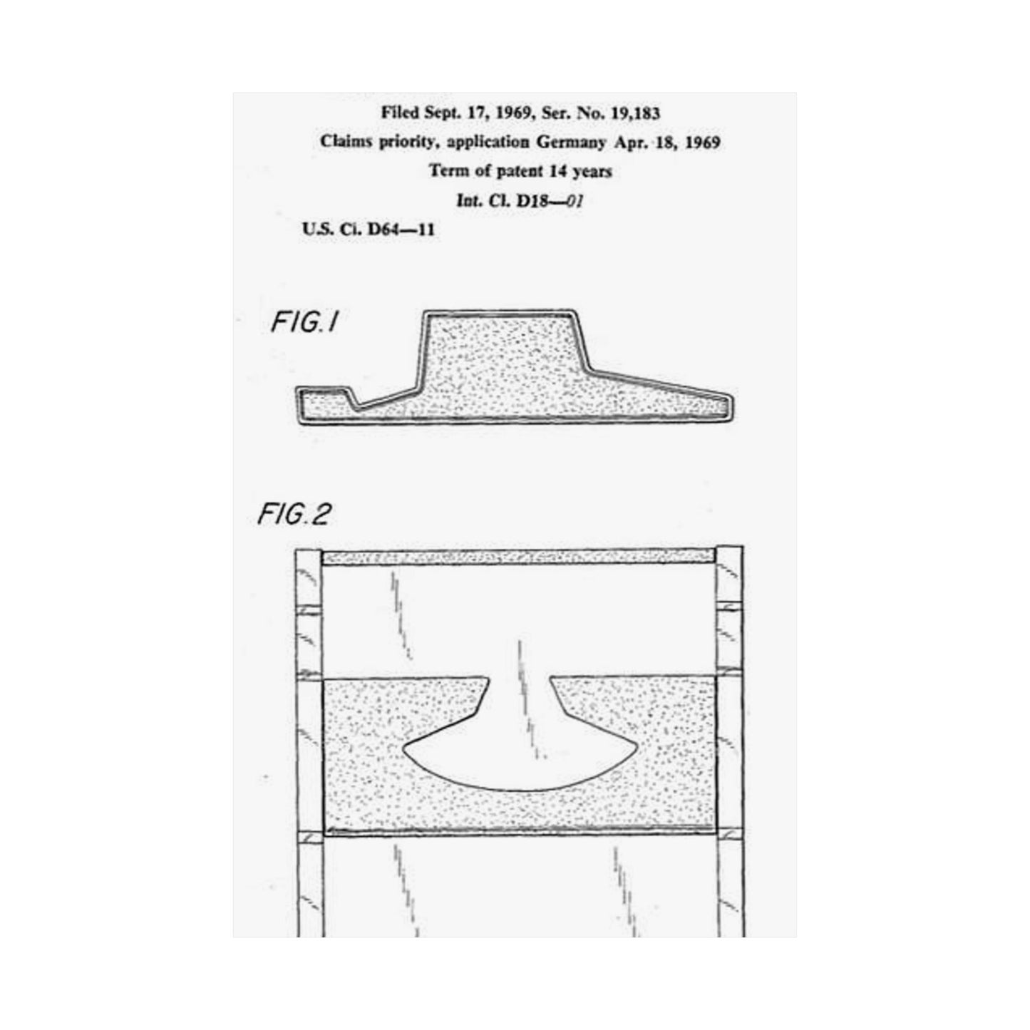 Patent drawing - Olympia-Traveller - . Public domain  image High Quality Matte Wall Art Poster for Home, Office, Classroom