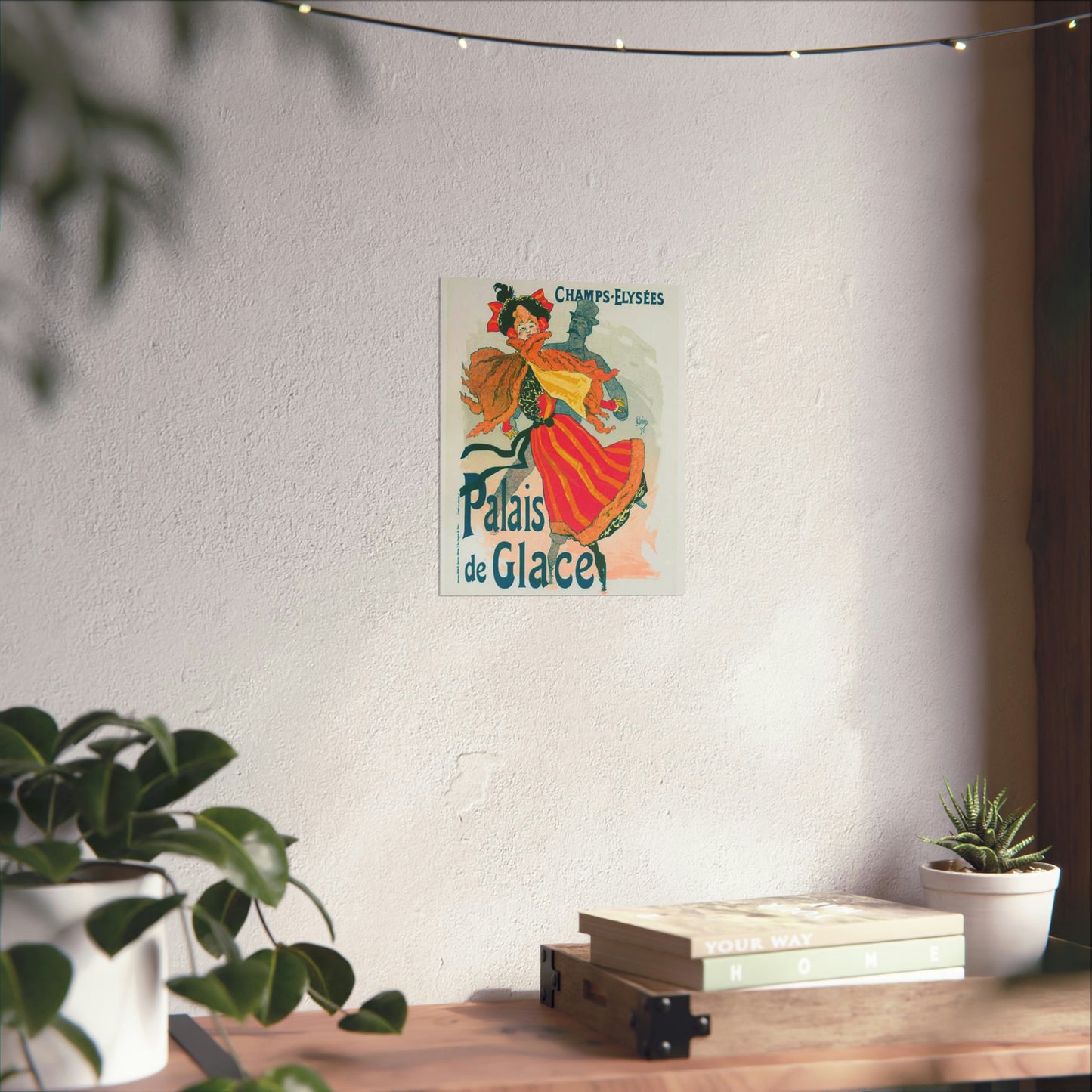 Nouvelle affiche pour le "Palais de Glace". High Quality Matte Wall Art Poster for Home, Office, Classroom
