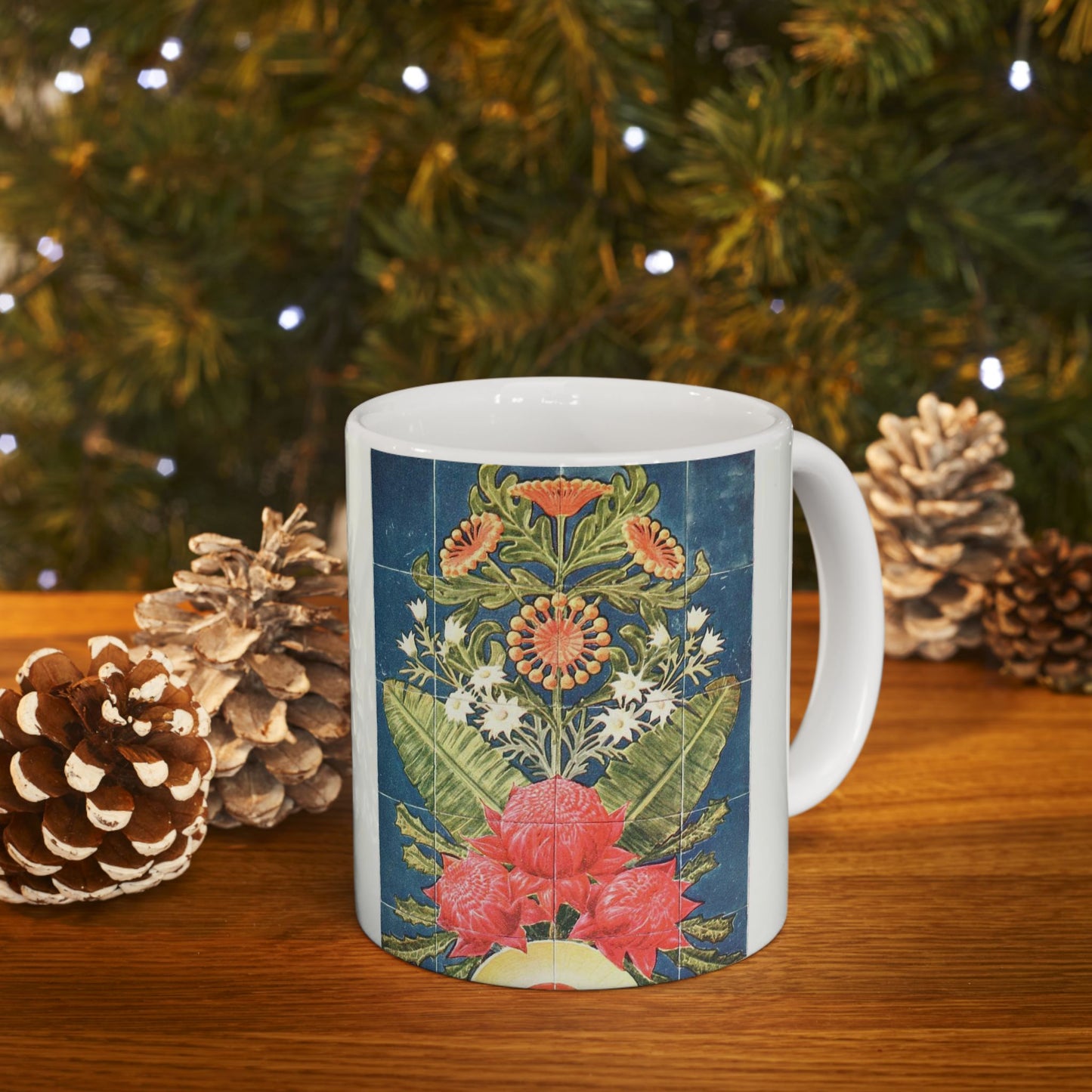 The Australian flora in applied art BHL7371611 Beautiful Novelty Ceramic Coffee Mug 11oz