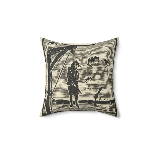 Georges Goury by Georges Demeufe (about 1900) Decorative Accent Square Pillow