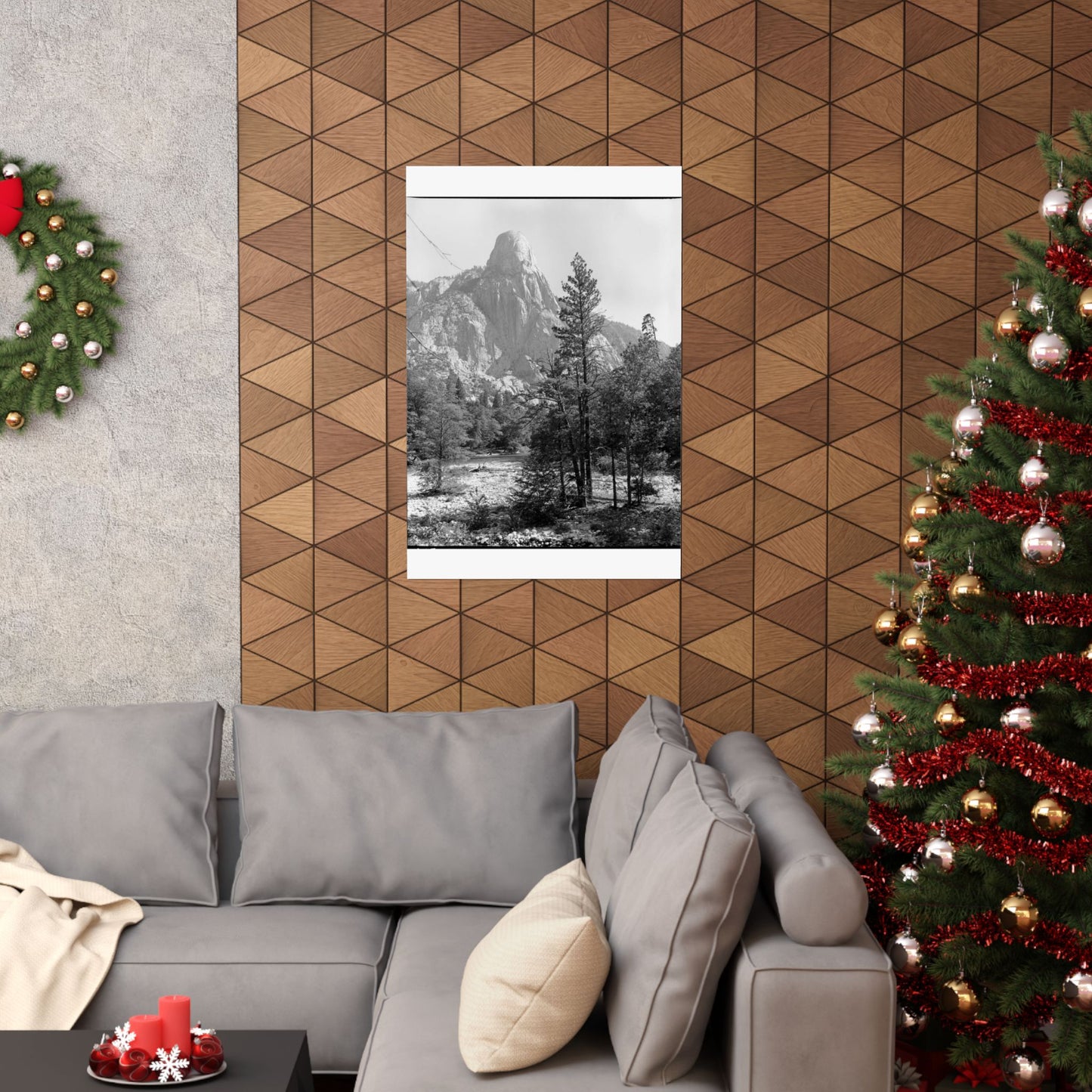 Tehipite Dome, Tehipite Valley. Remarks: Used in Grant Grove Exhibit. High Quality Matte Wall Art Poster for Home, Office, Classroom
